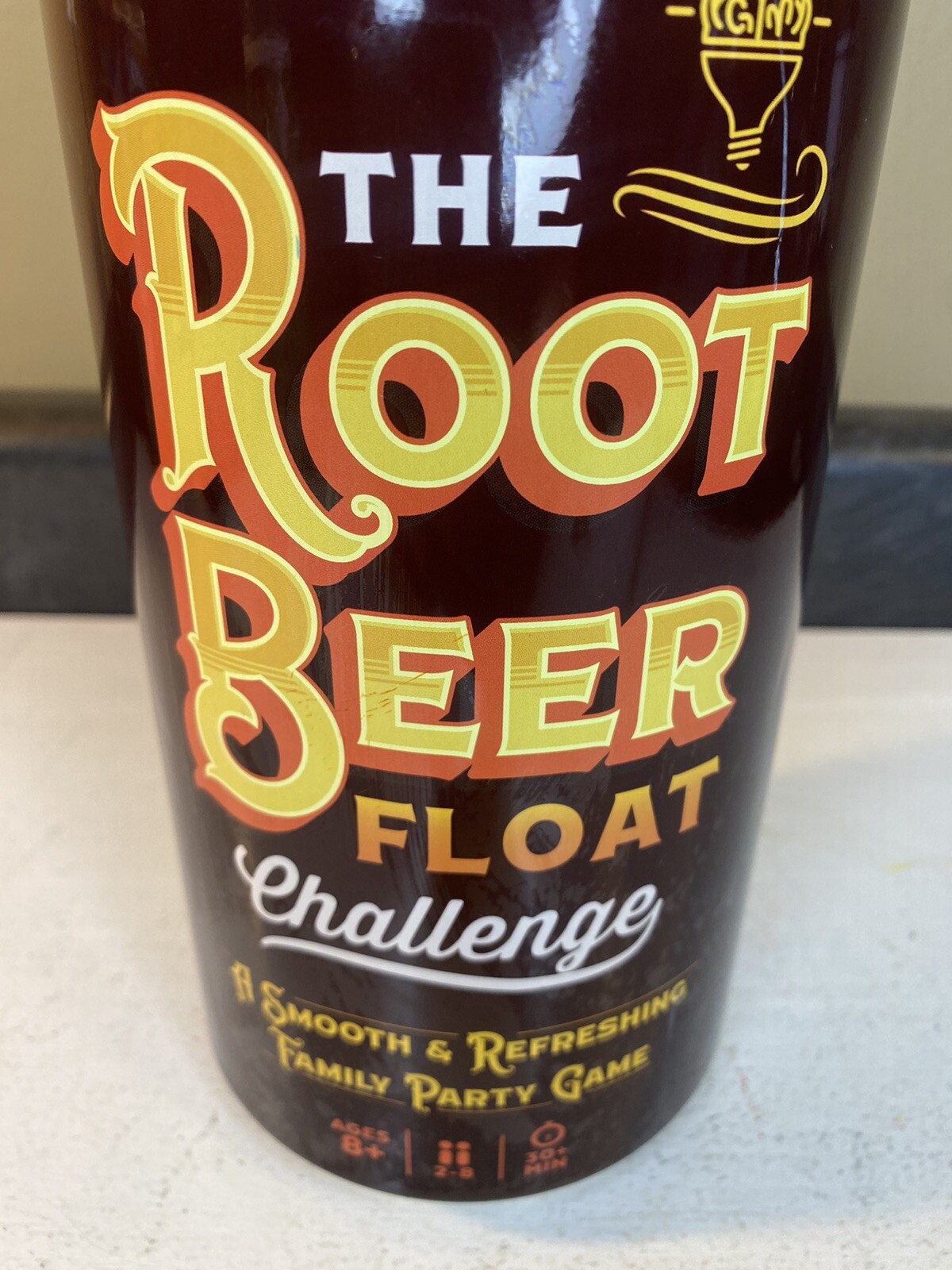 Root Beer Float Challenge Game ~ A Family Party Game for 2 to 8 players