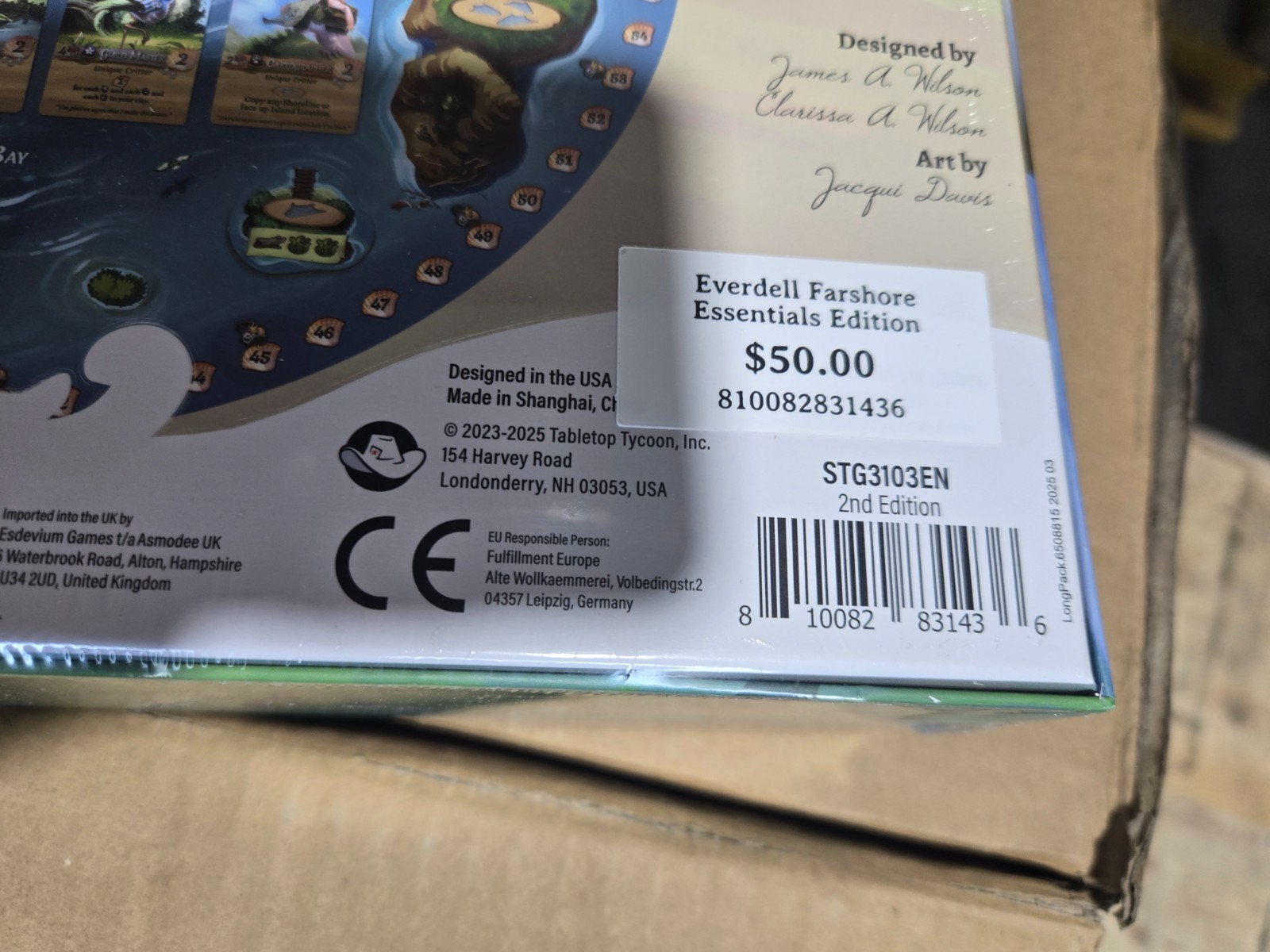 Everdell Farshore Essentials Edition Game NEW