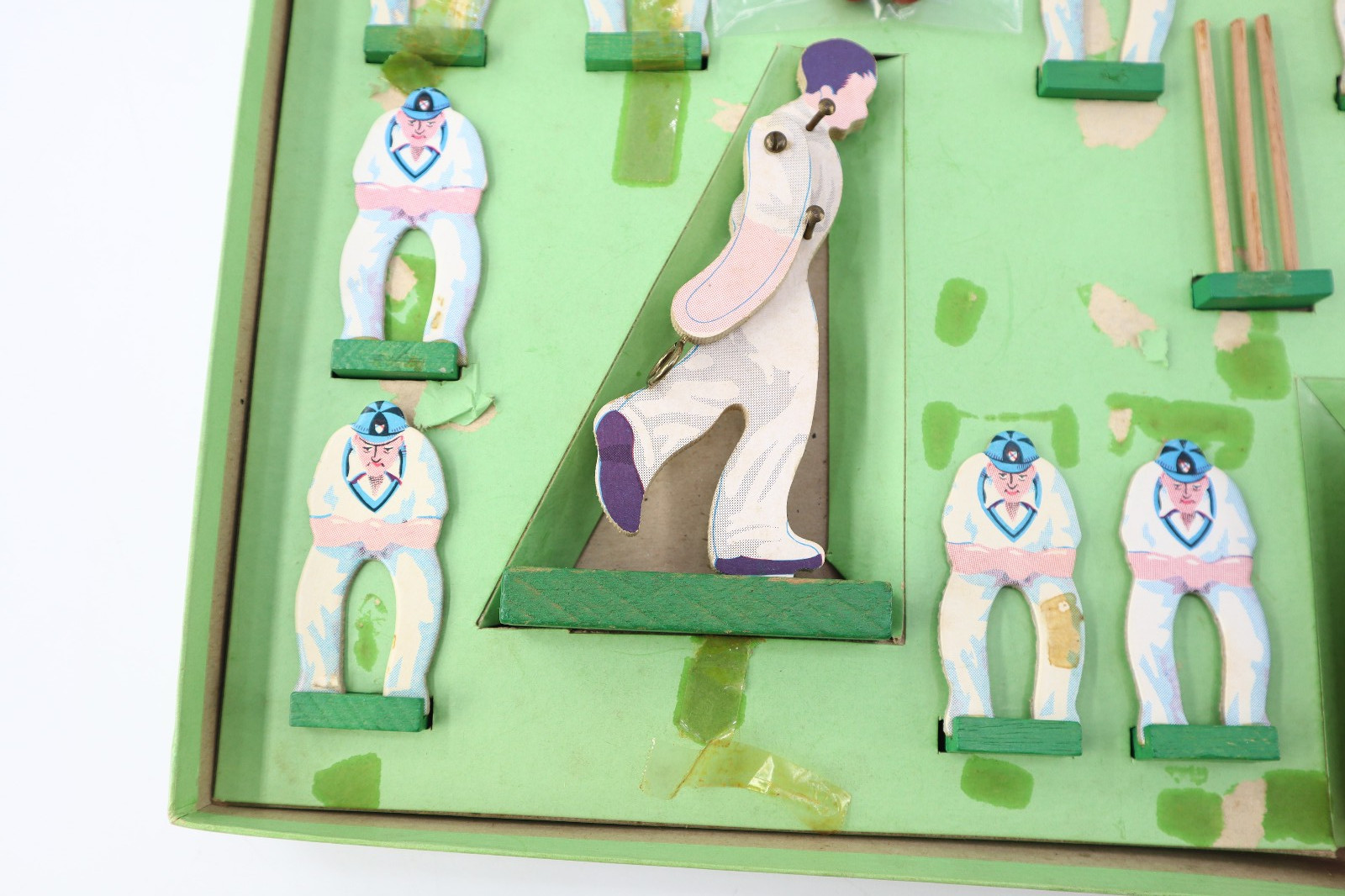 Vtg 1950s Cricket at Lords game By Chad Valley Near Complete