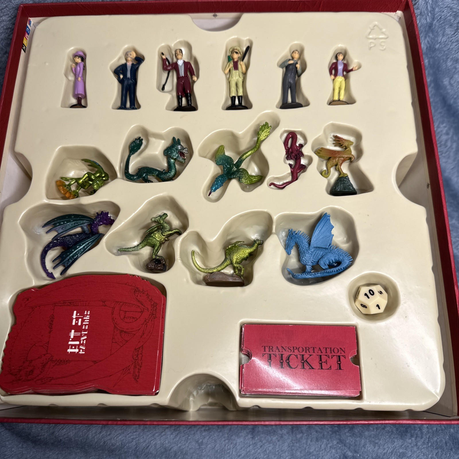 Dragonology The Game 2006 Sababa Toys Fantasy Board Game