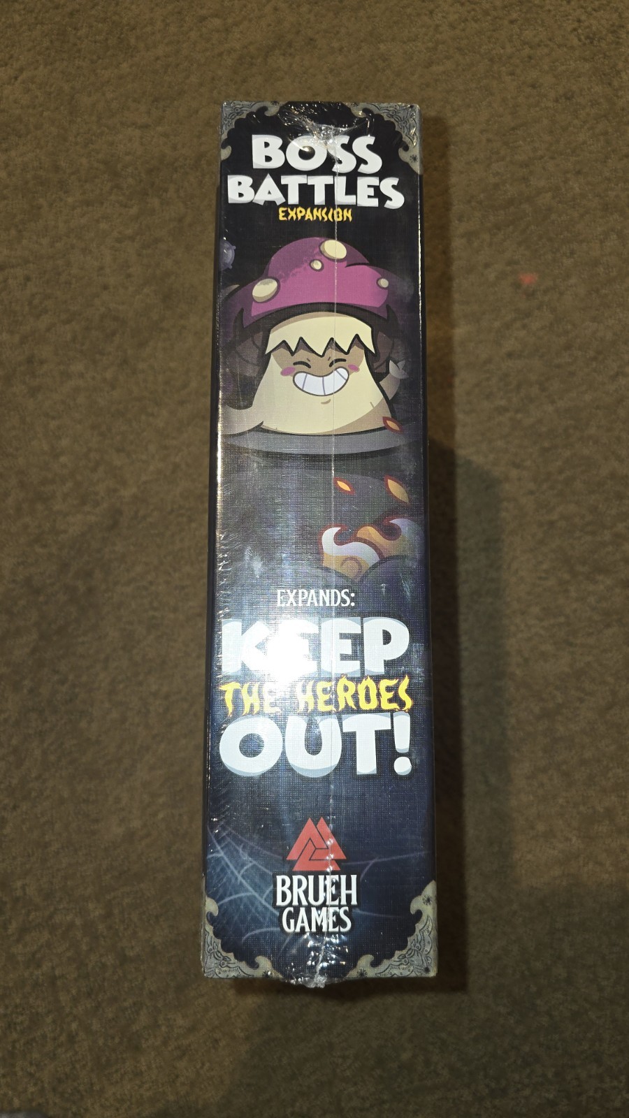 Keep the Heroes Out Boss Battles Expansion NEW SEALED Brueh Games 6