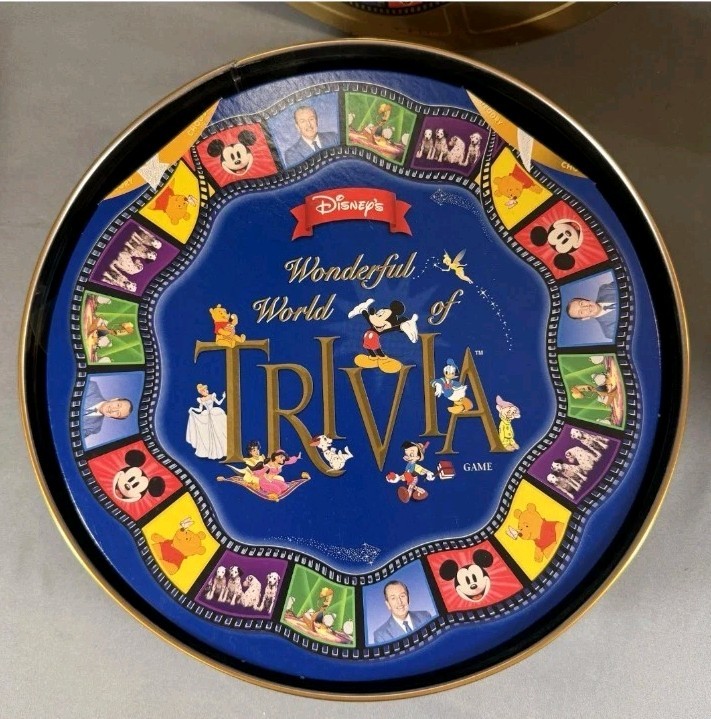 The Wonderful World Of Disney Trivia Trivial Pursuit Board Game 1997
