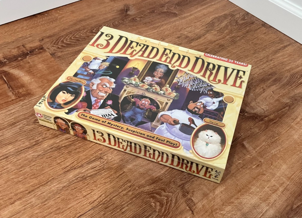 New sealed 13 Dead End Drive Board Game -Family Game Night Kids & Adults