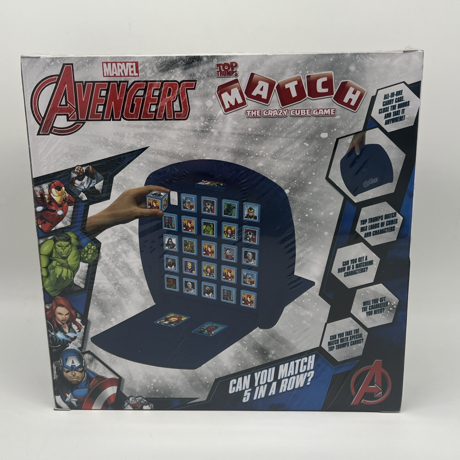 Marvel Avengers Match Board Game NEW SEALED Play with Captain America, Iron Man