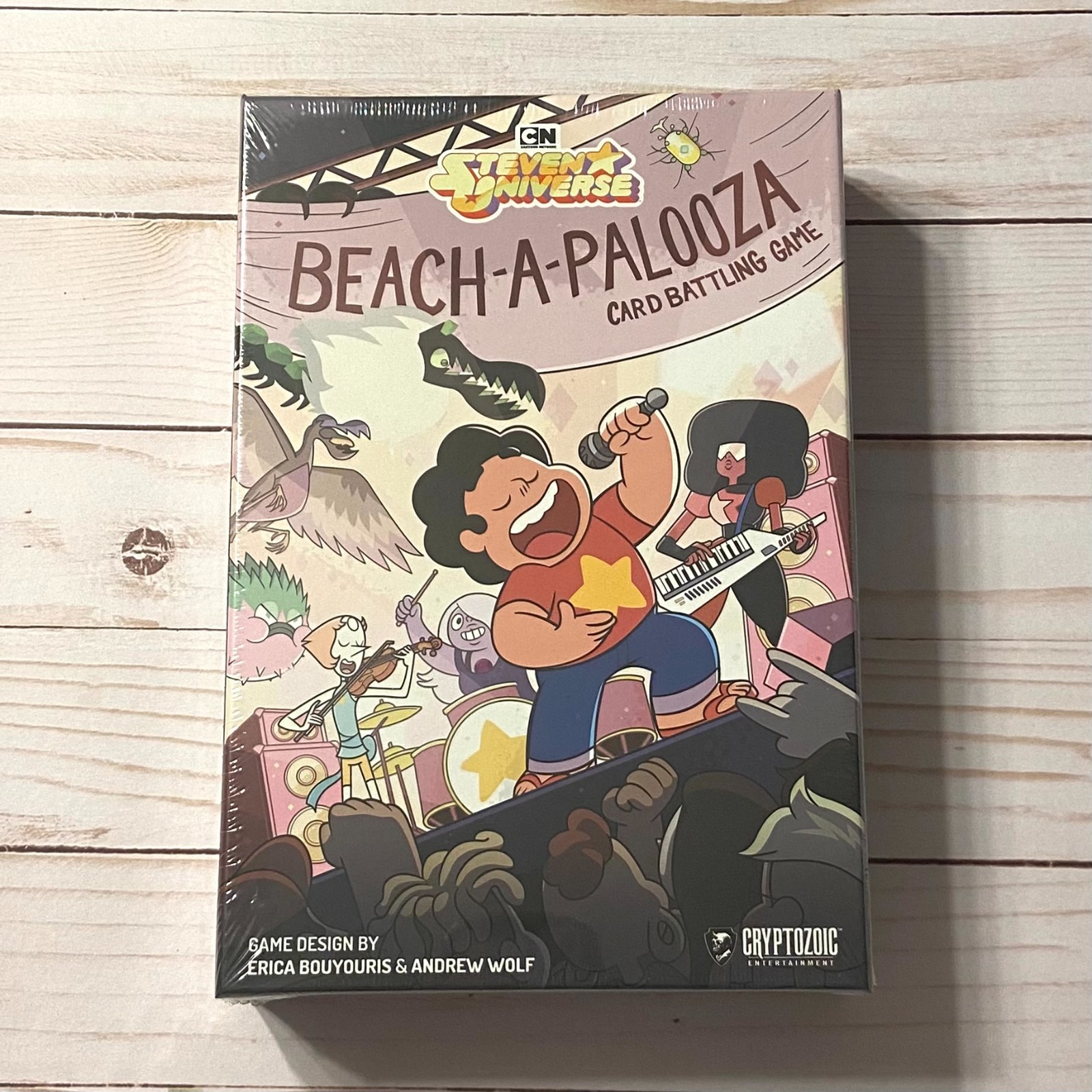 Steven Universe: Beach-a-Palooza Card Battling Game – Cryptozoic Rare OOP 2020