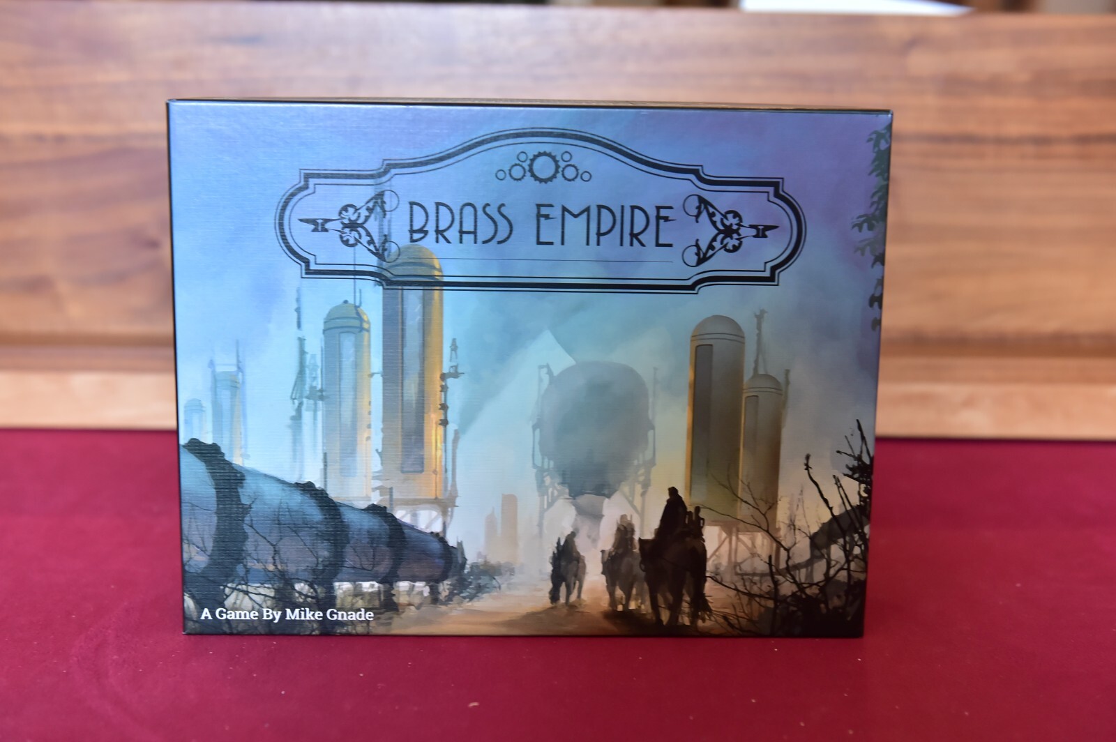 Brass Empire Card Game – Rock Manor Games – Shrink Removed