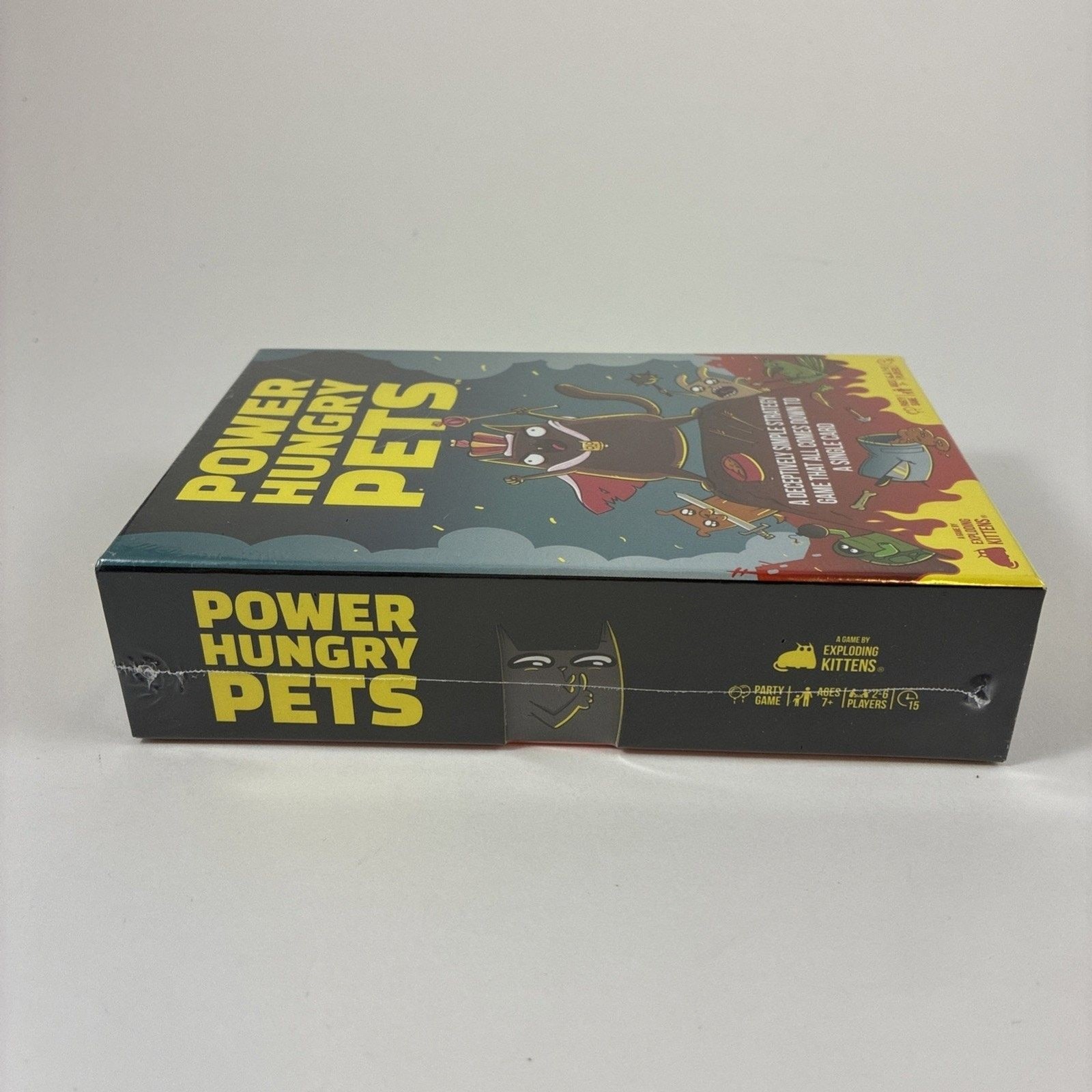Kids Game Power Hungry Pets Game-Try To Outsmart Each Other 2-6 Players Ages 7+