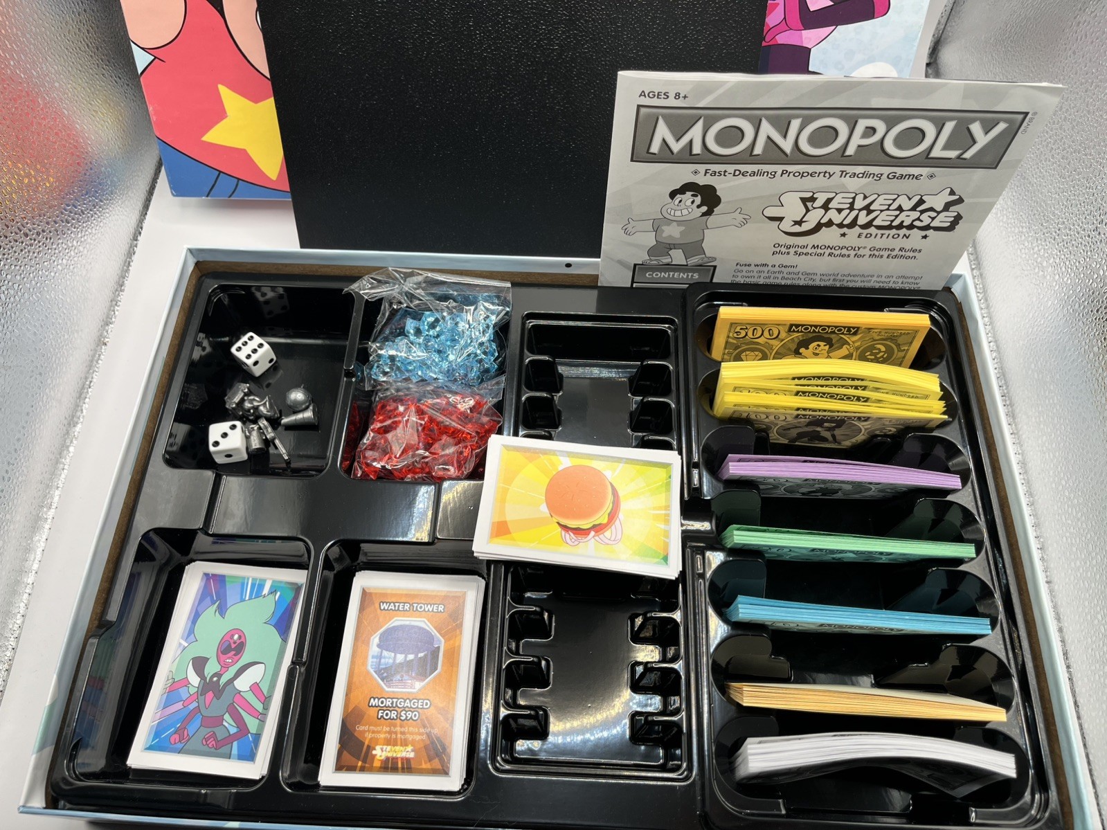 Monopoly: Steven Universe Edition Cartoon Network Board Game COMPLETE