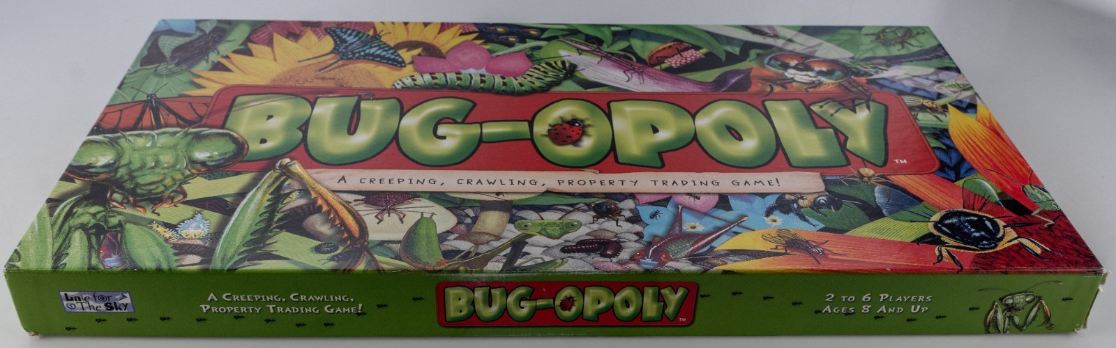Bug-opoly Late for the Sky Bug Monopoly Unplayed Some Parts Sealed Complete
