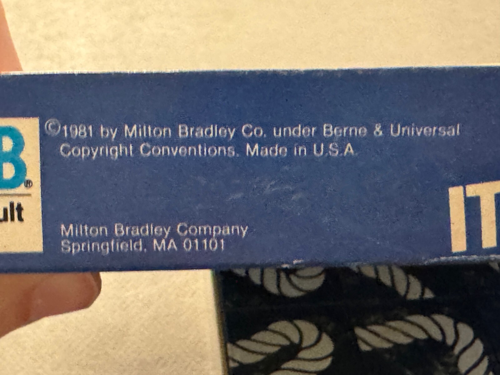 1981 MILTON BRADLEY IT’S NOT EASY BRAIN TEASER PUZZLE GAME VINTAGE TOYS