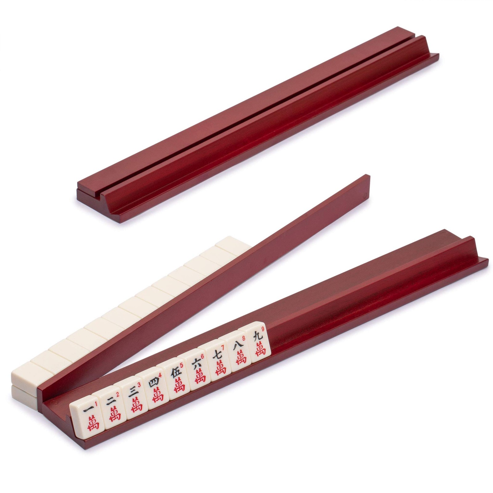 Yellow Mountain Imports American Mahjong Set – Classic Royale II with Redwood Ve