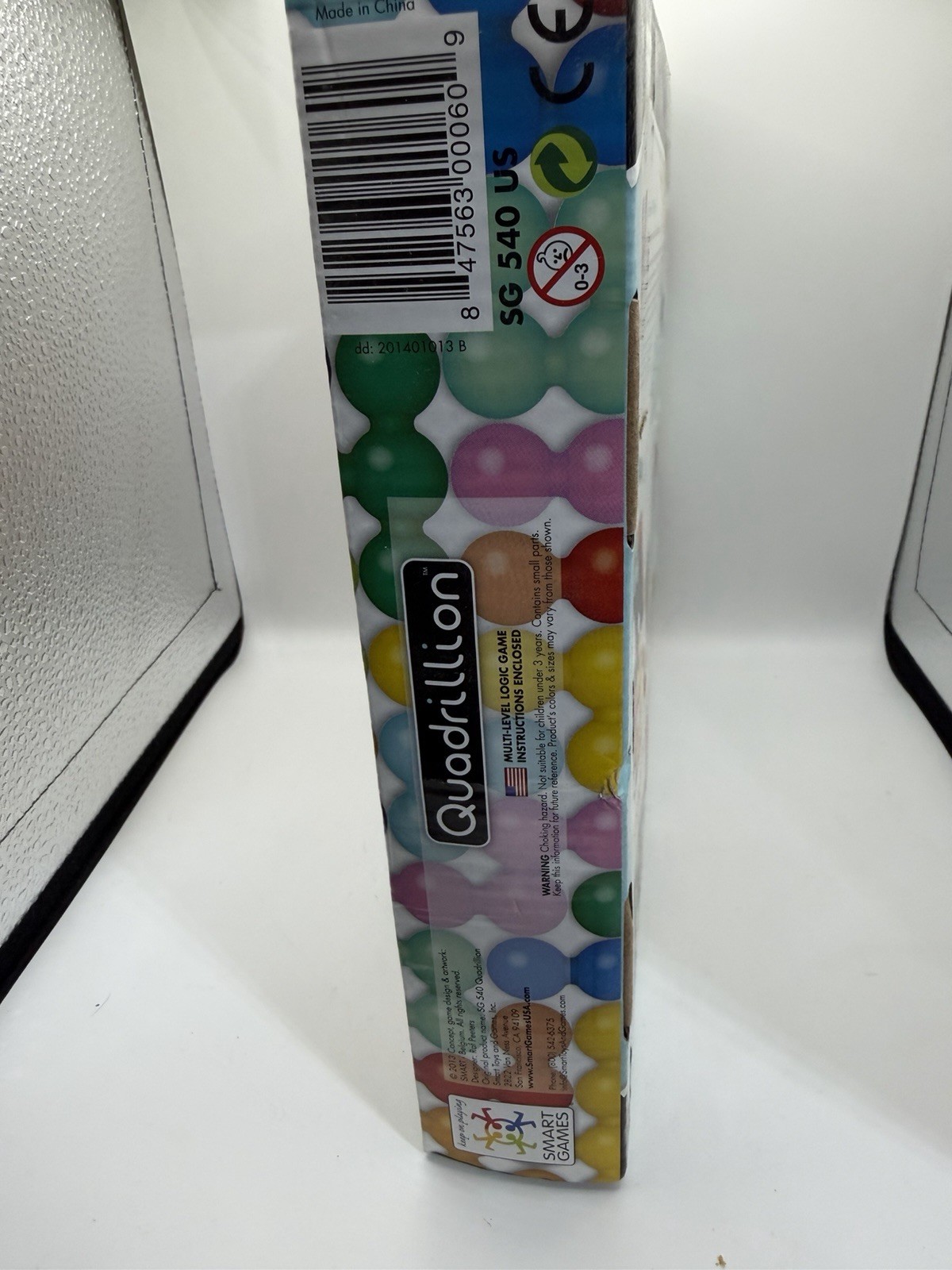 SmartGames Quadrillion Logic Puzzle Game – New Open Box – Complete – Box Damage