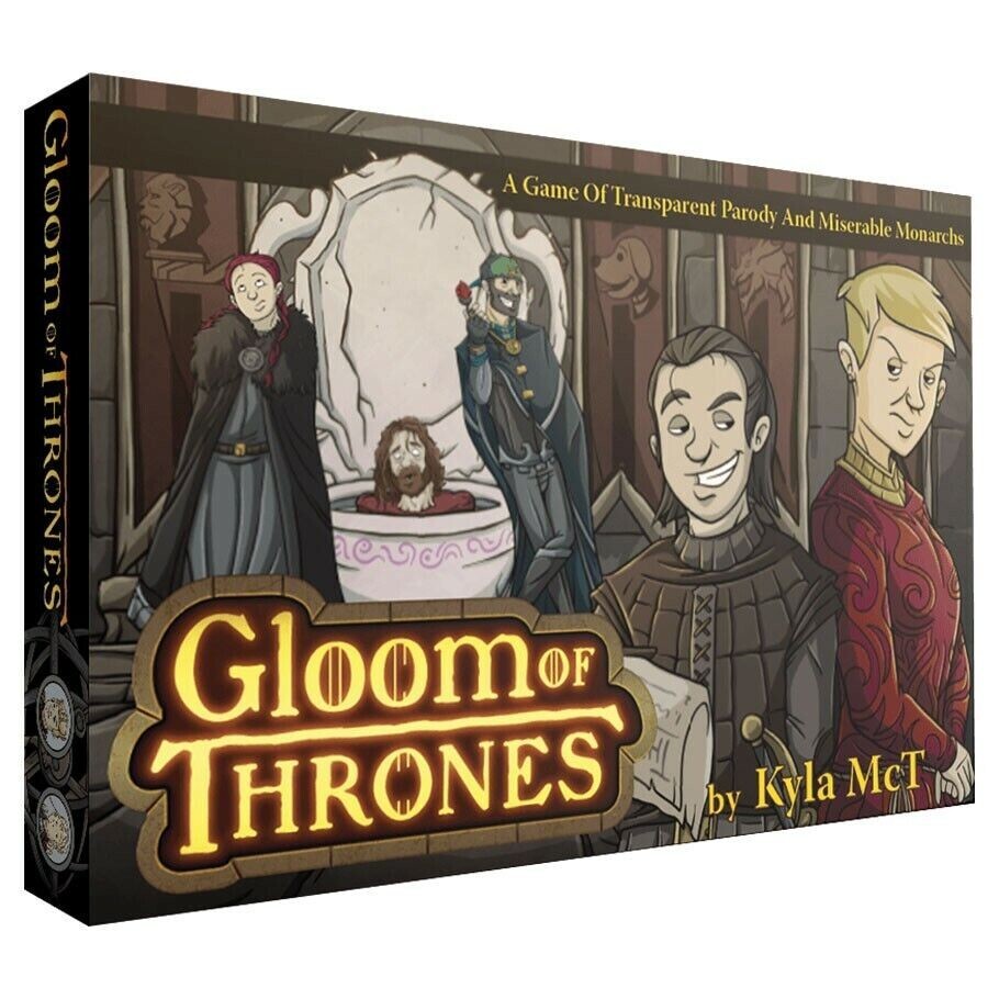 Gloom of Thrones Card Game by Atlas Games Parody Miserable Monarchs Sealed