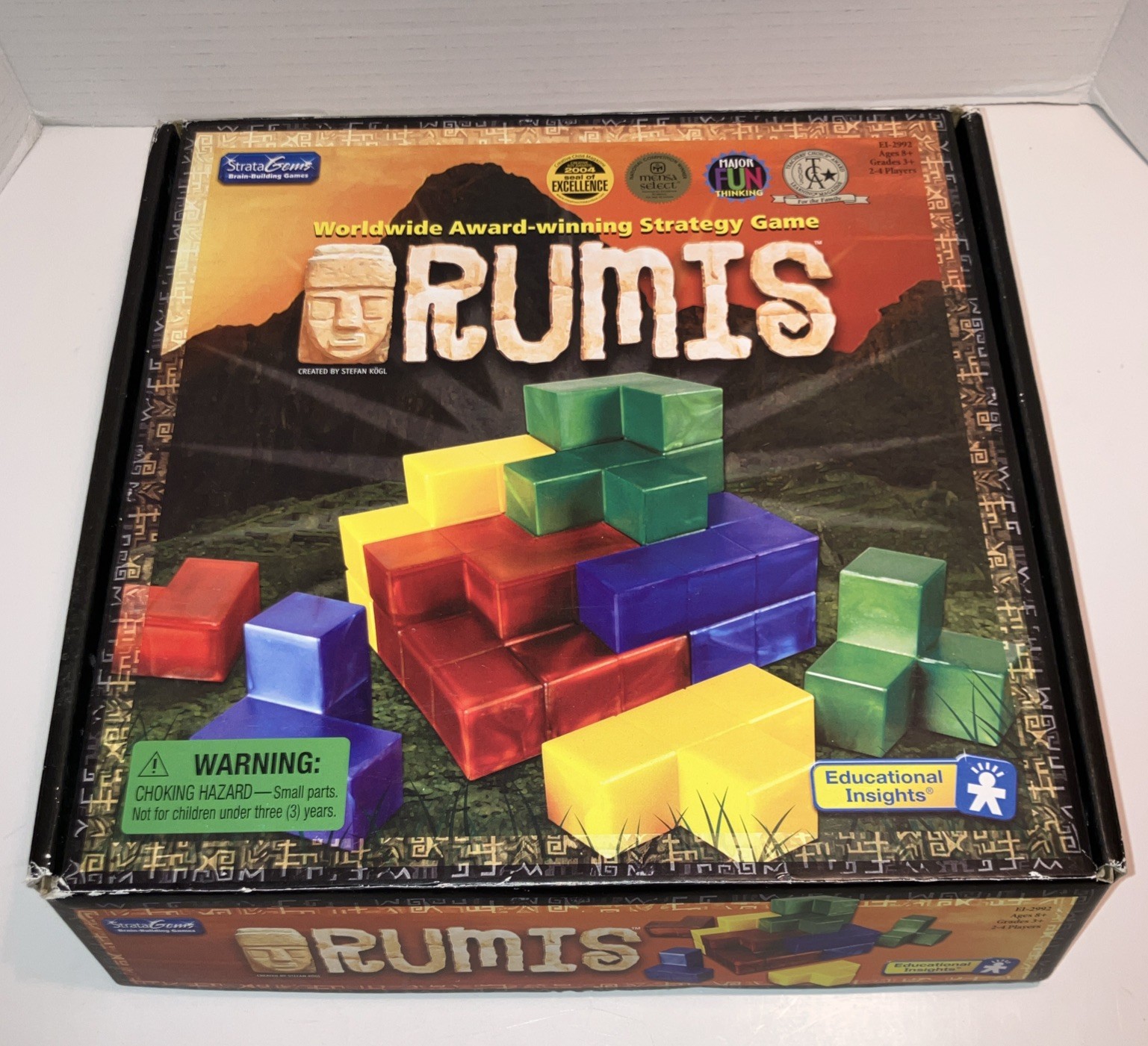 RUMIS Game StrataGems Brain Building Games Educational Insights 100% Complete