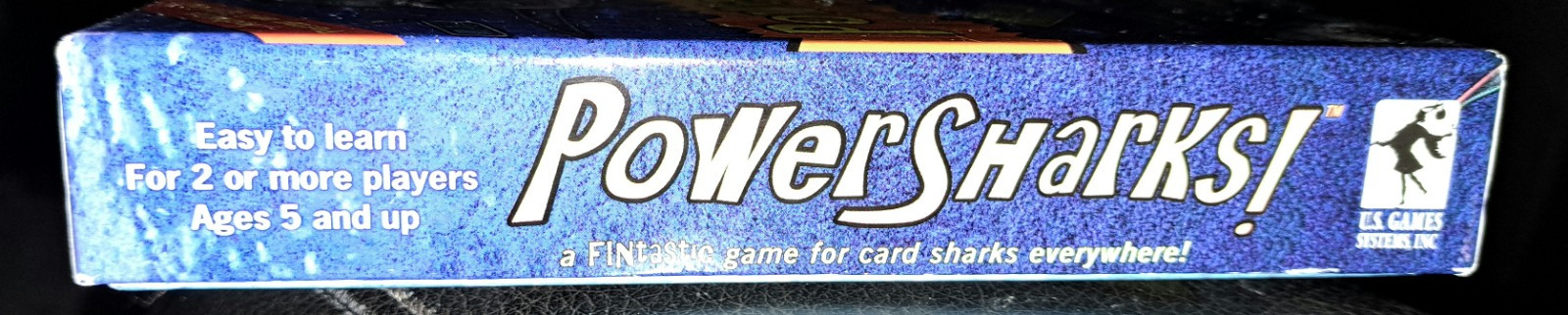 Powersharks! Card Game – US Games Systems Complete With Stickers and Poster