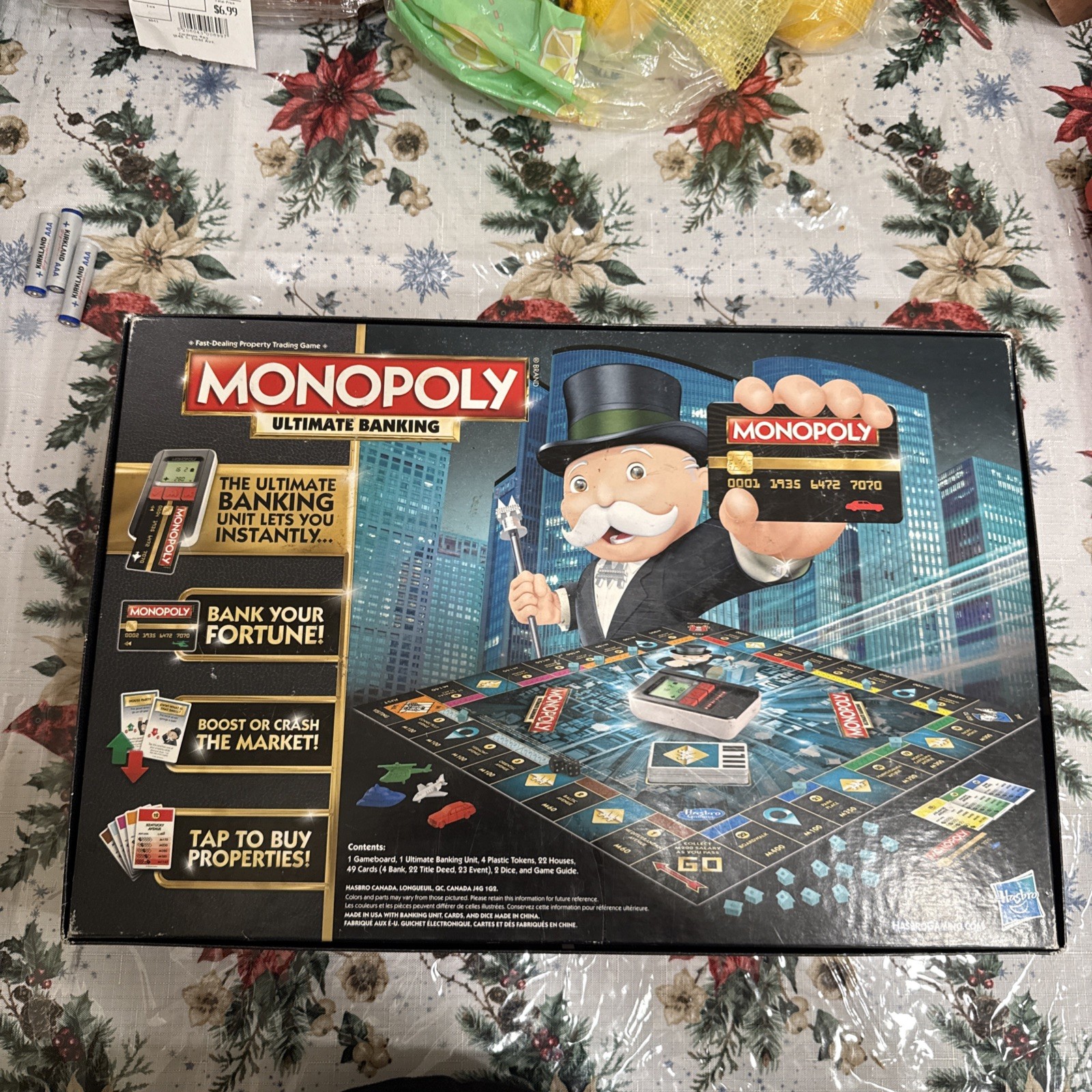 Monopoly Ultimate Banking Edition Electronic Game Board COMPLETE