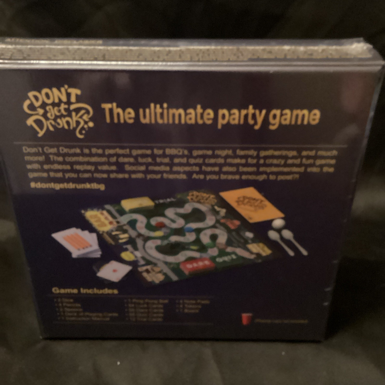 Don’t Get Drunk – The Ultimate Party Game NEW – Card Board Game