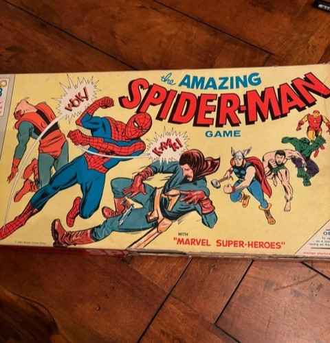 1967 Amazing Spider-Man Game by Milton Bradley