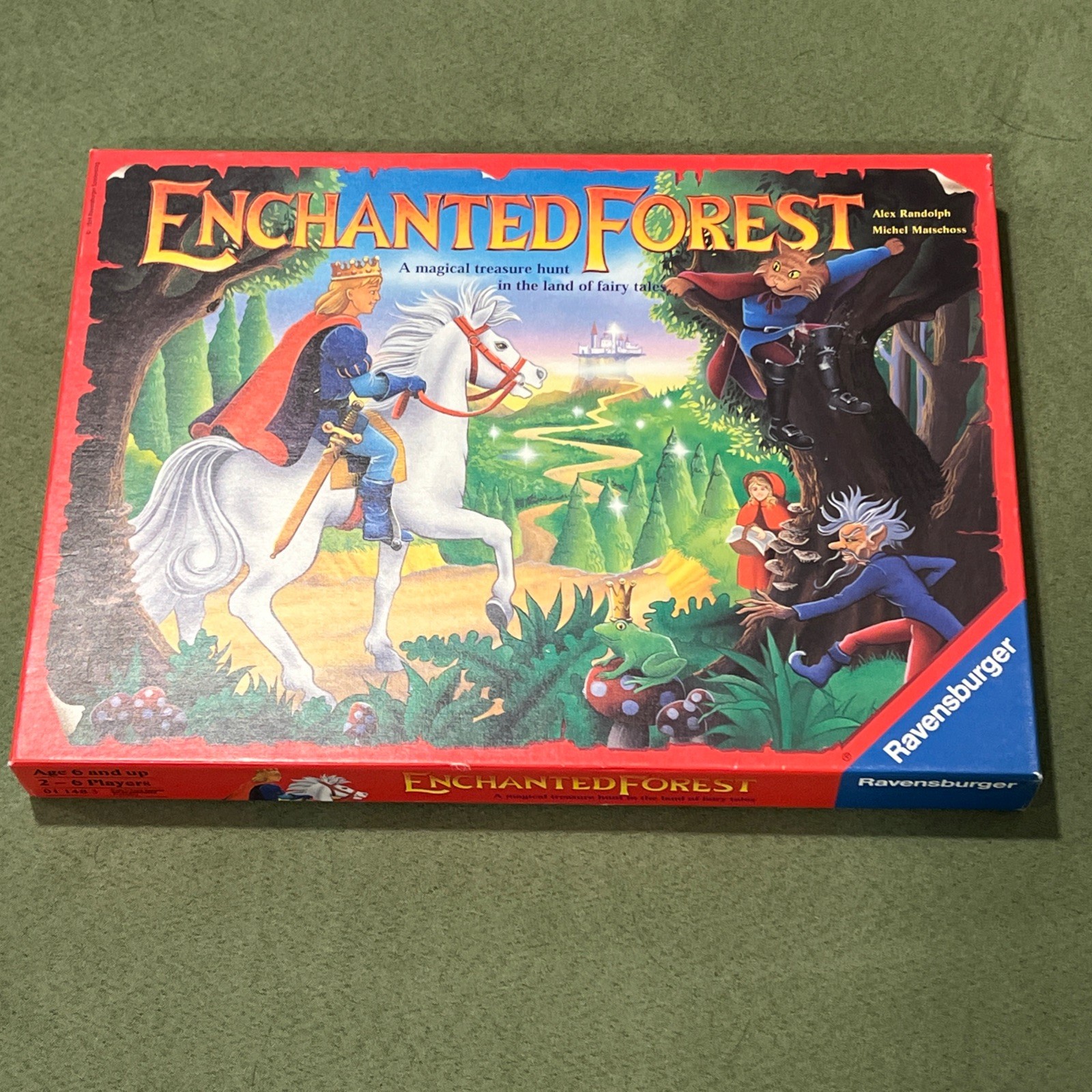 Enchanted Forest Board Game Ravensburger 1994 Vintage Complete Excellent Cond.