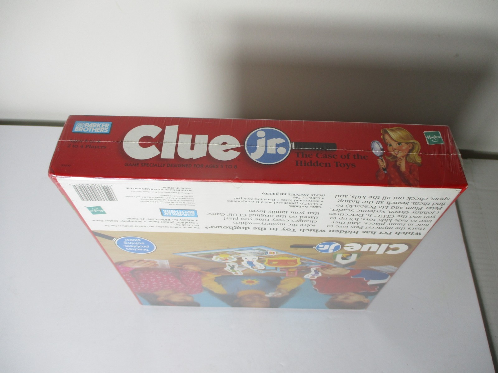 Hasbro Clue Jr The Case of the Hidden Toys Board Game Problem Solving NEW SEALED