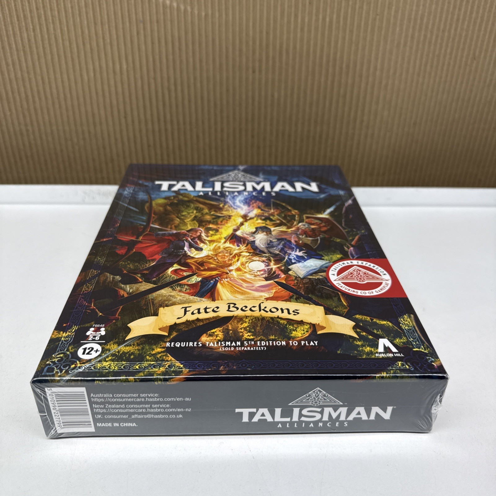 Hasbro Gaming Talisman Alliances: Fate Beckons Board Game Expansion Strategy NEW