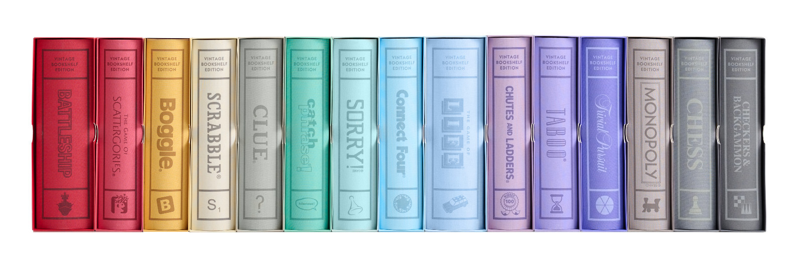 WS Game Company 2024 Collection of 15 Vintage Bookshelf Board Games New