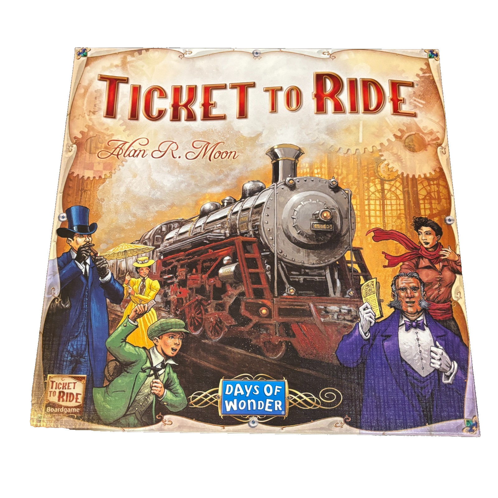 Ticket to Ride Board Game Days of Wonder Alan R Moon North America Complete
