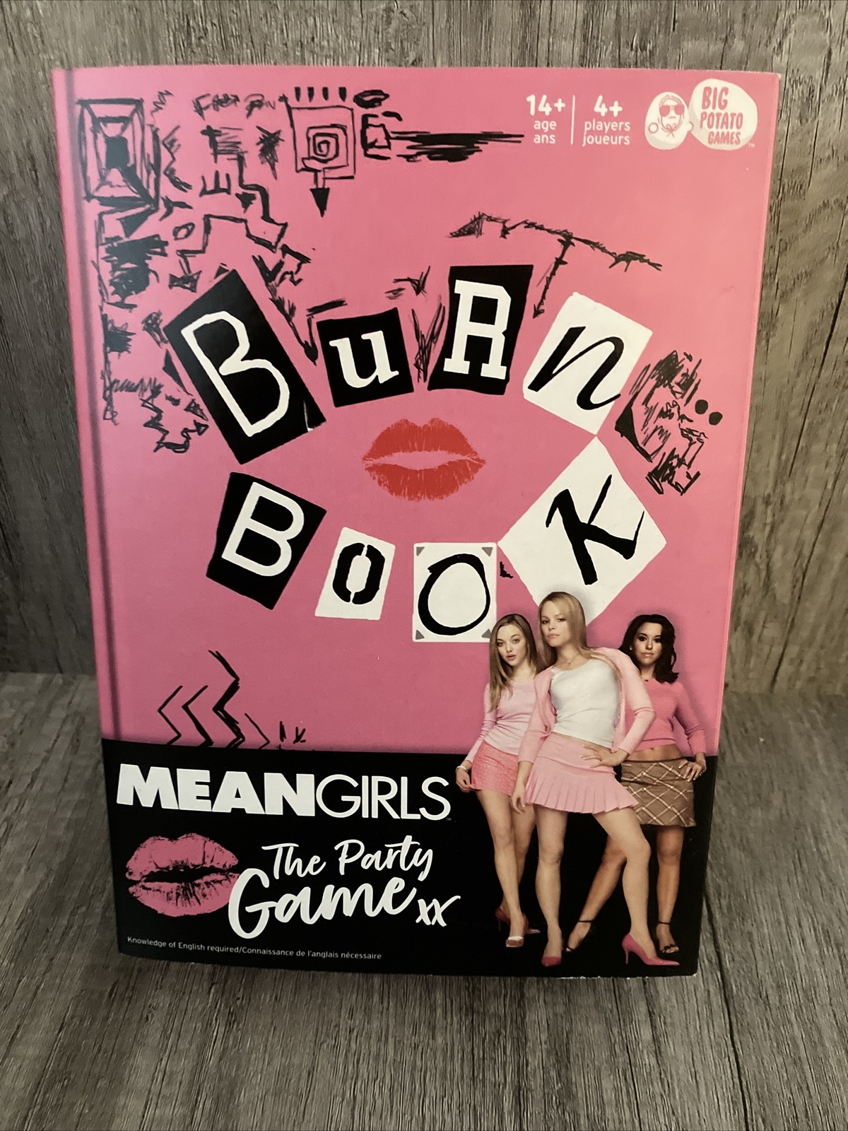 Mean Girls Burn Book The Party Game Truth Bombs TikTok Bookshelf Game 2021 NEW