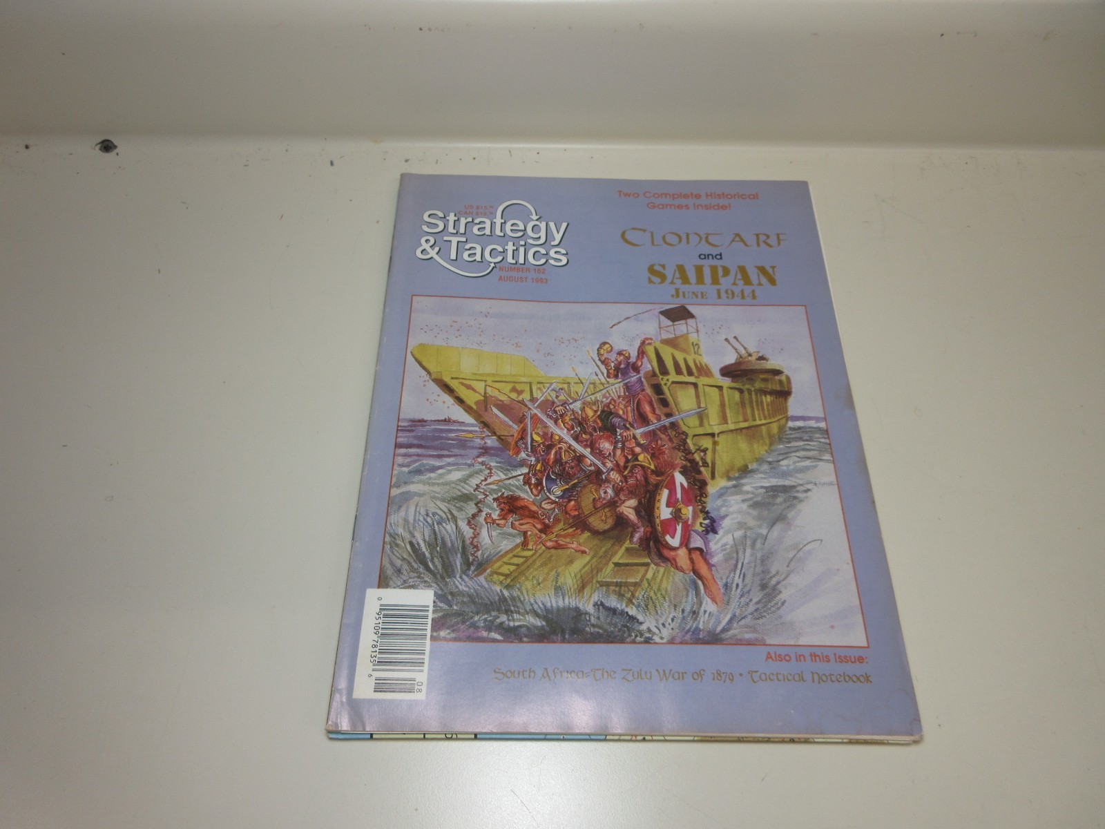 Strategy & Tactics/Decision Magazine War games #162 CLONTARF & SAIPAN UNPUNCHED