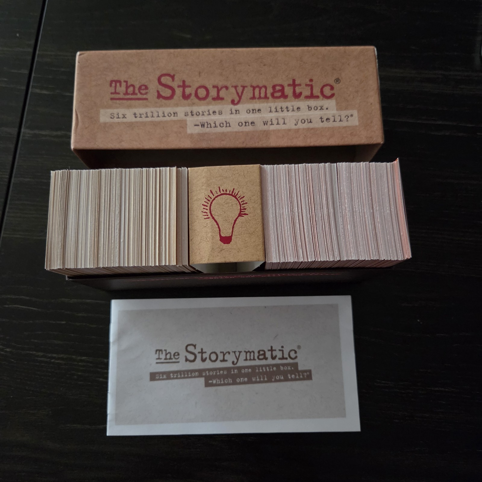 The Storymatic Game Six Trillion Stories Writing Prompt Teaching Tool 500+ Cards