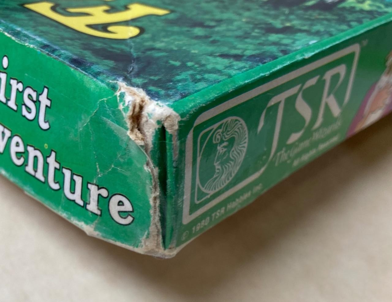 1980 TSR Fantasy Forest Board Game 1 missing card & 2 playing pieces