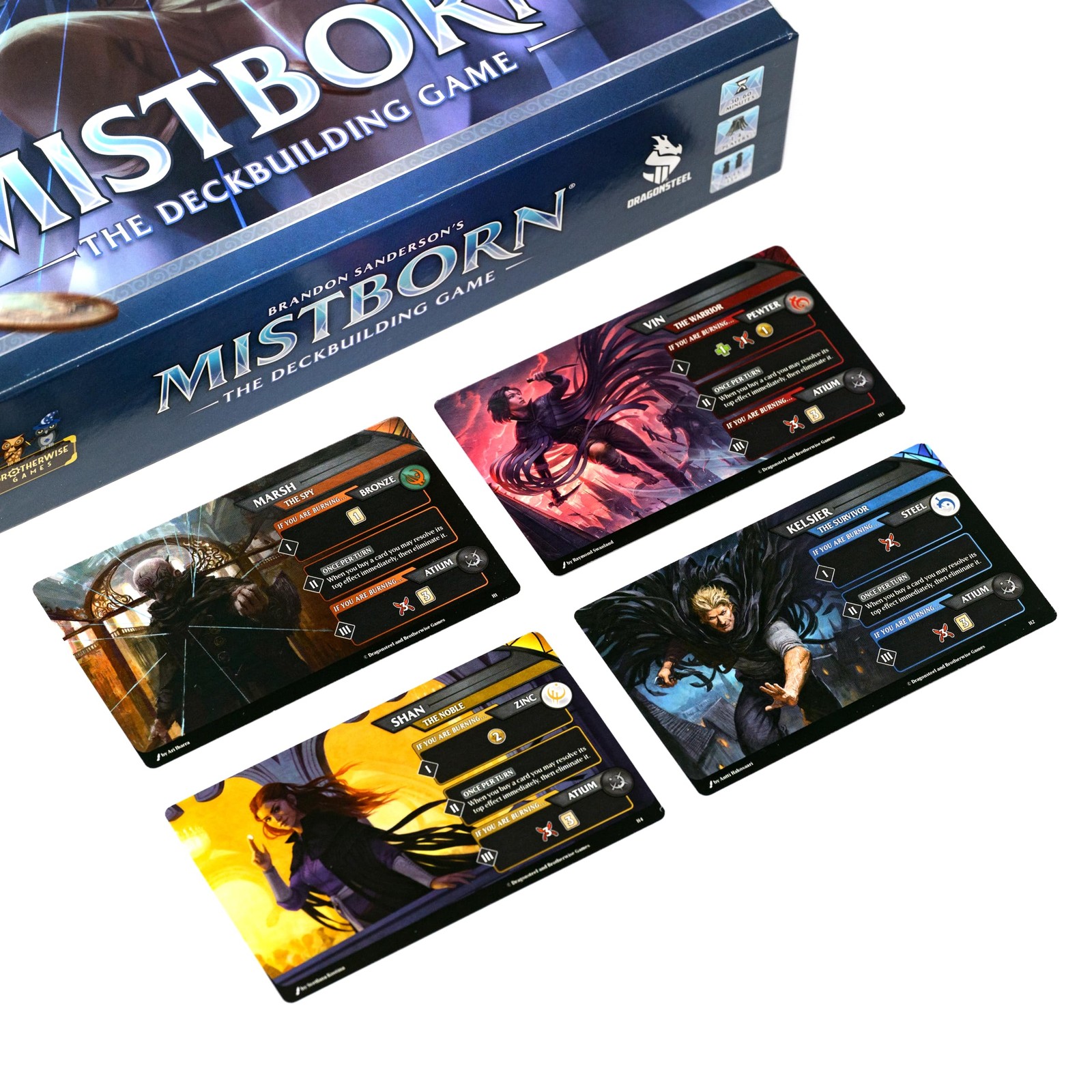 Mistborn Deckbuilding Game Thrilling Strategy For 1 To 4 Players By Brandon S…