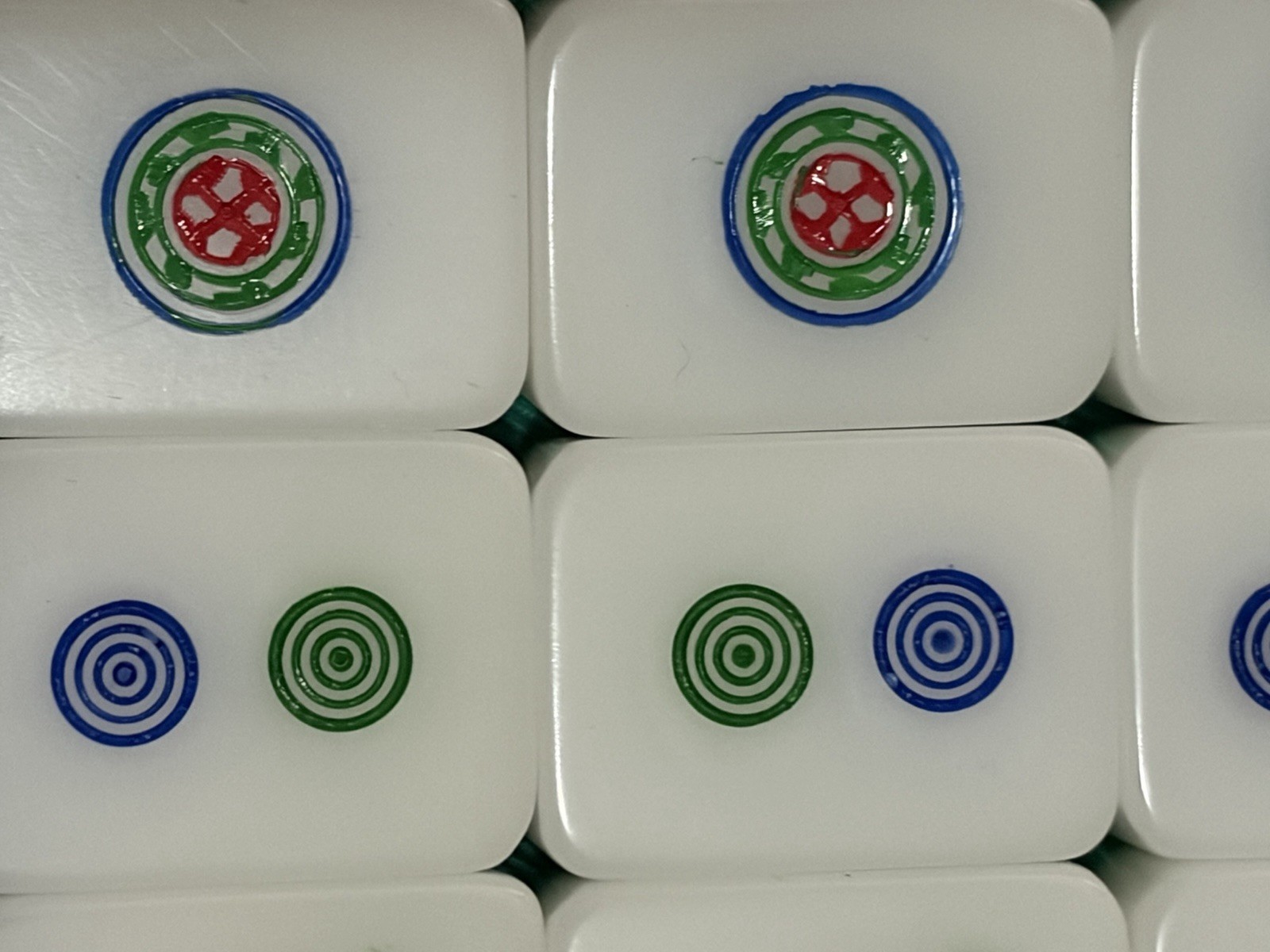 Vintage 1940s – 1950’s Hand Carved Mahjong Set