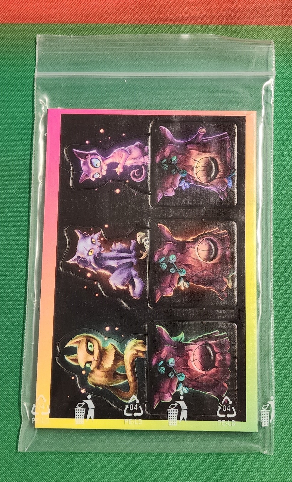 Wispwood Board Game Promo Cats & Scoring Card with Free Shipping no Base Game