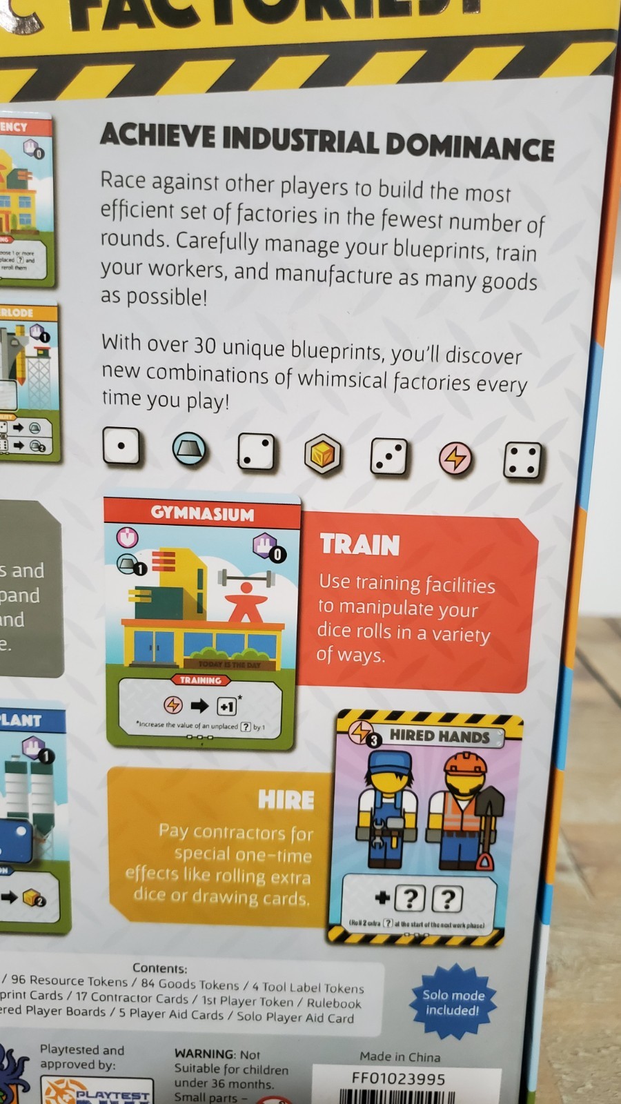 Fantastic Factories Board Game