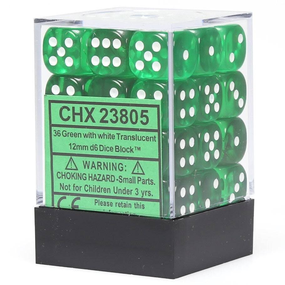 Chessex  Speckled® 12mm d6 Recon™ Dice Block™ (36 dice)