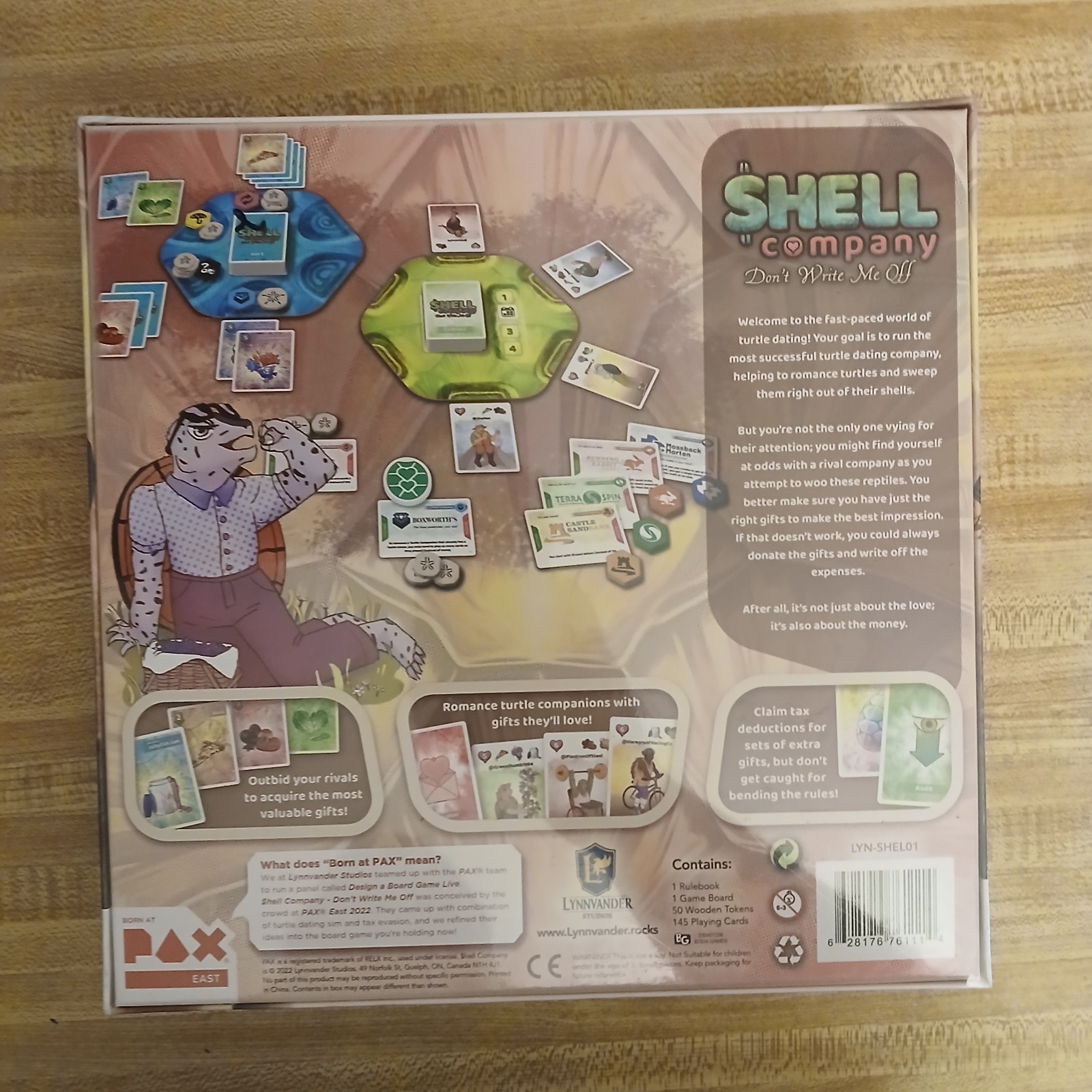 Shell Company: Don’t Write Me Off Strategy Board Game 2-6 Players SEALED