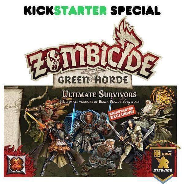 Zombicide: Black Plague Ultimate Survivors (Kickstarter Exclusive)