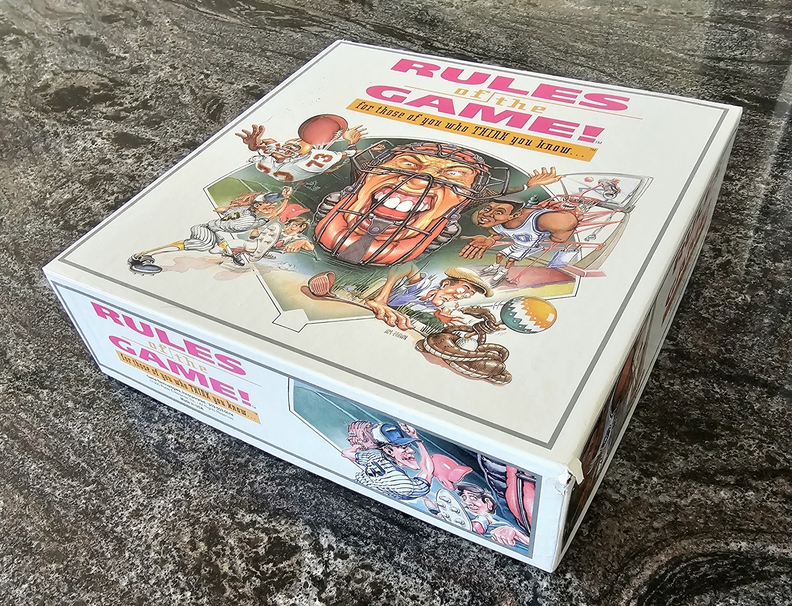 “Rules of the Game” Board Game, 1995, Made in USA