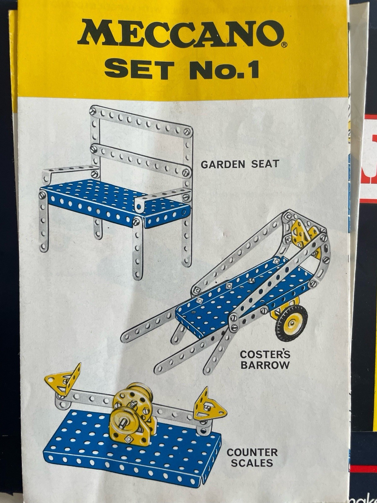 Vintage Meccanno Set #2 With Miscellaneous Pieces