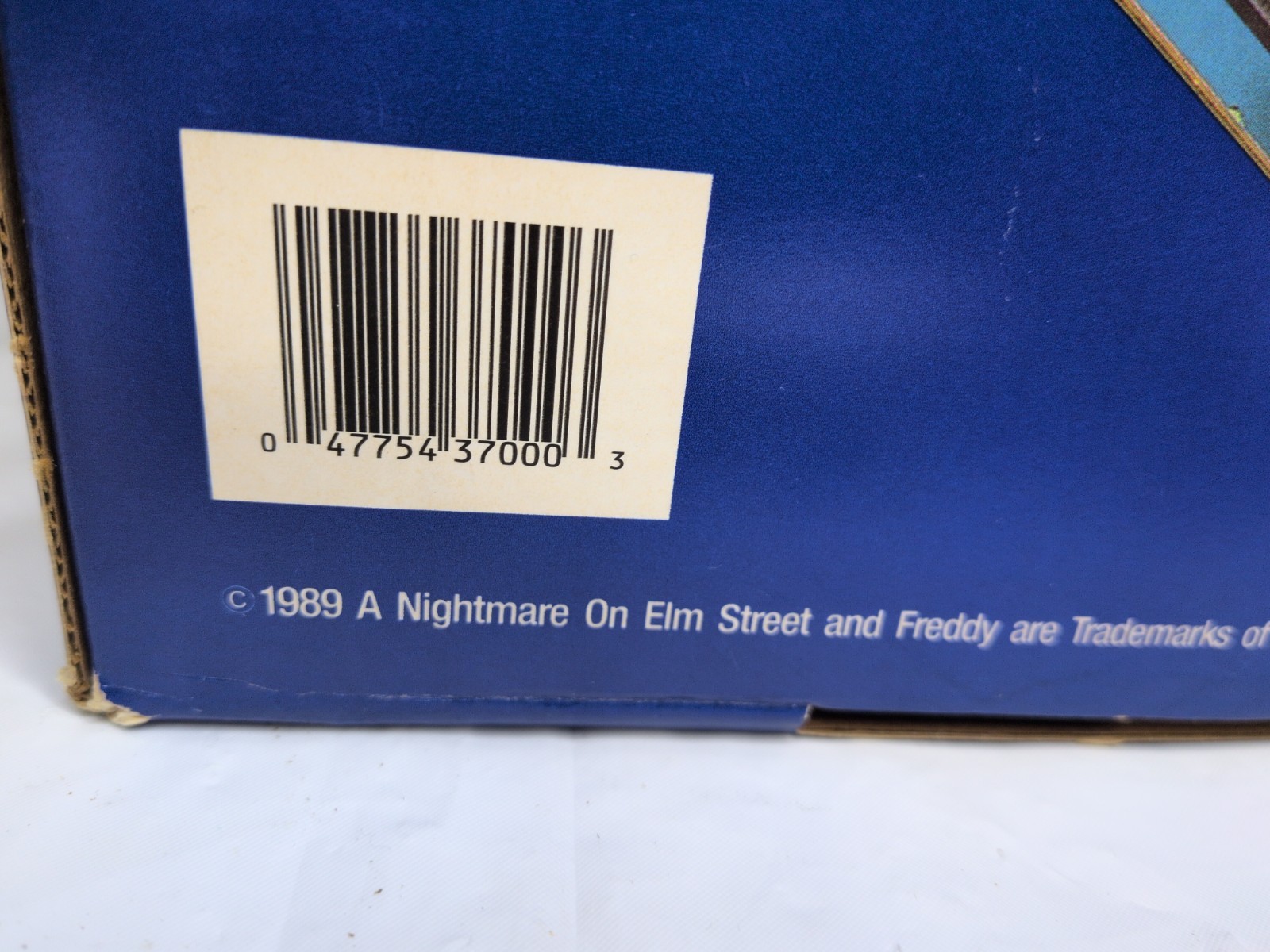 Vintage UNUSED 1989 Nightmare on Elm Street Freddy Krueger Board Game COMPLETE