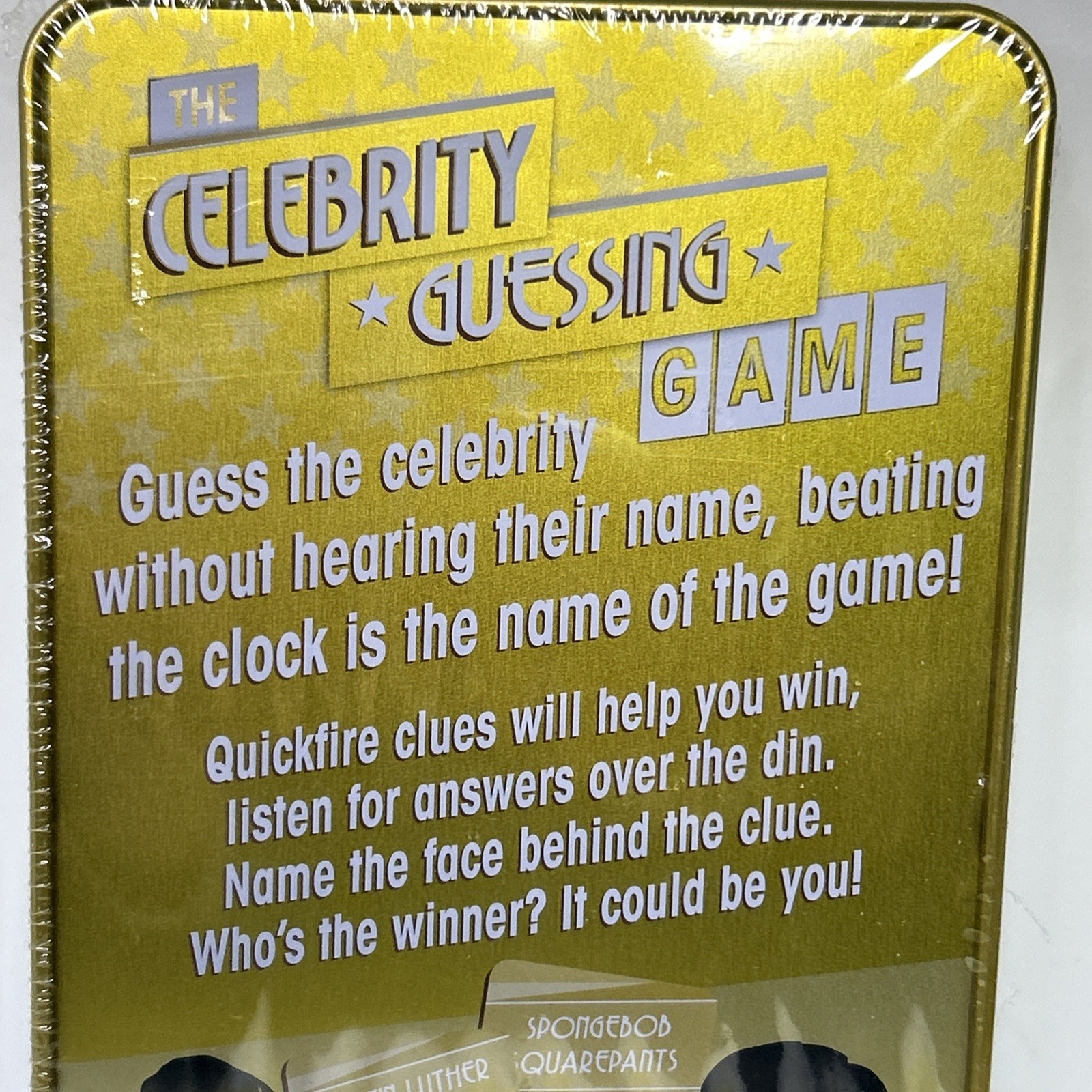 The Celebrity Guessing Game By Lagoon 100 Celebrities NIP Fast Famous Fun
