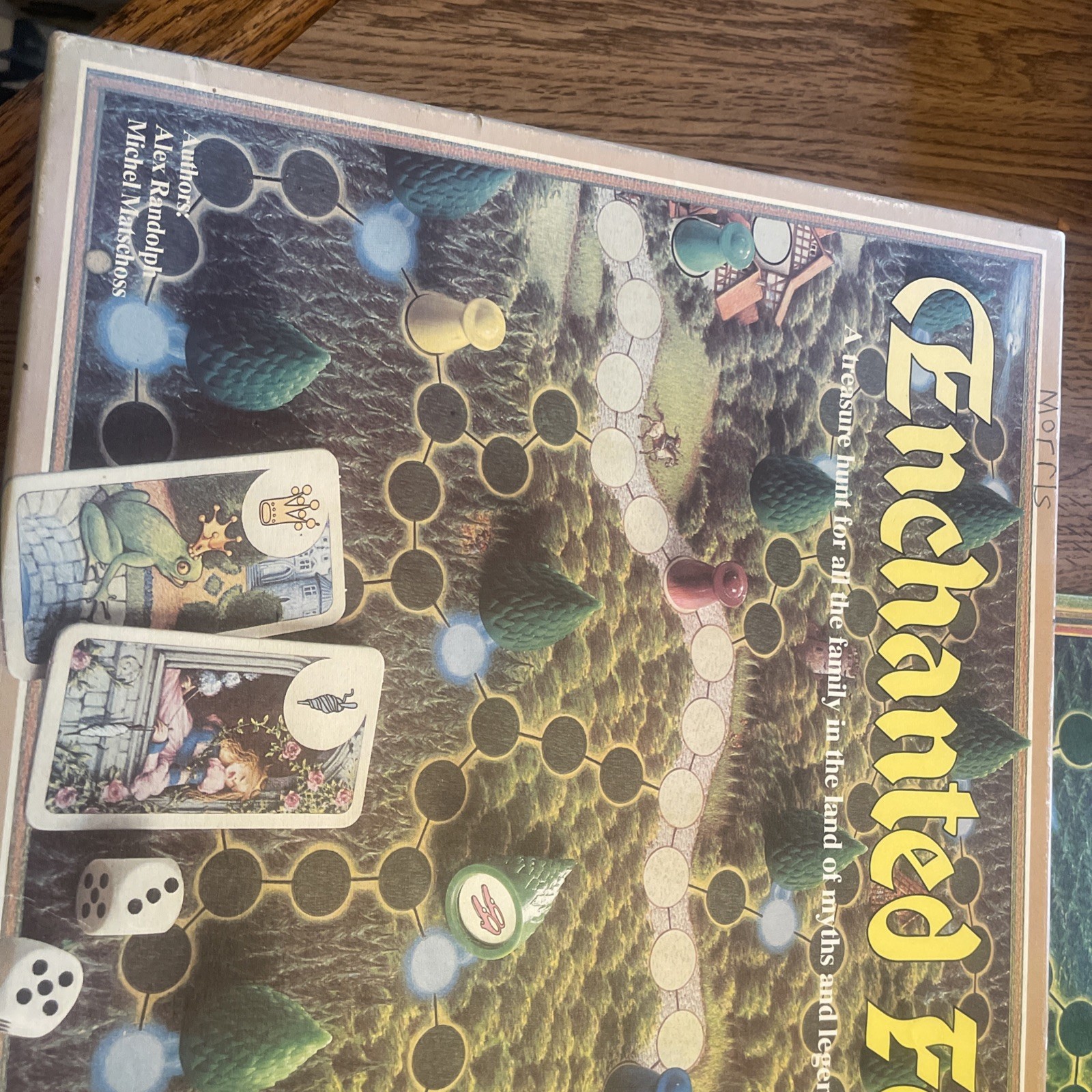 Enchanted Forest board game – 1982 – Made In West Germany First Edition COMPLETE
