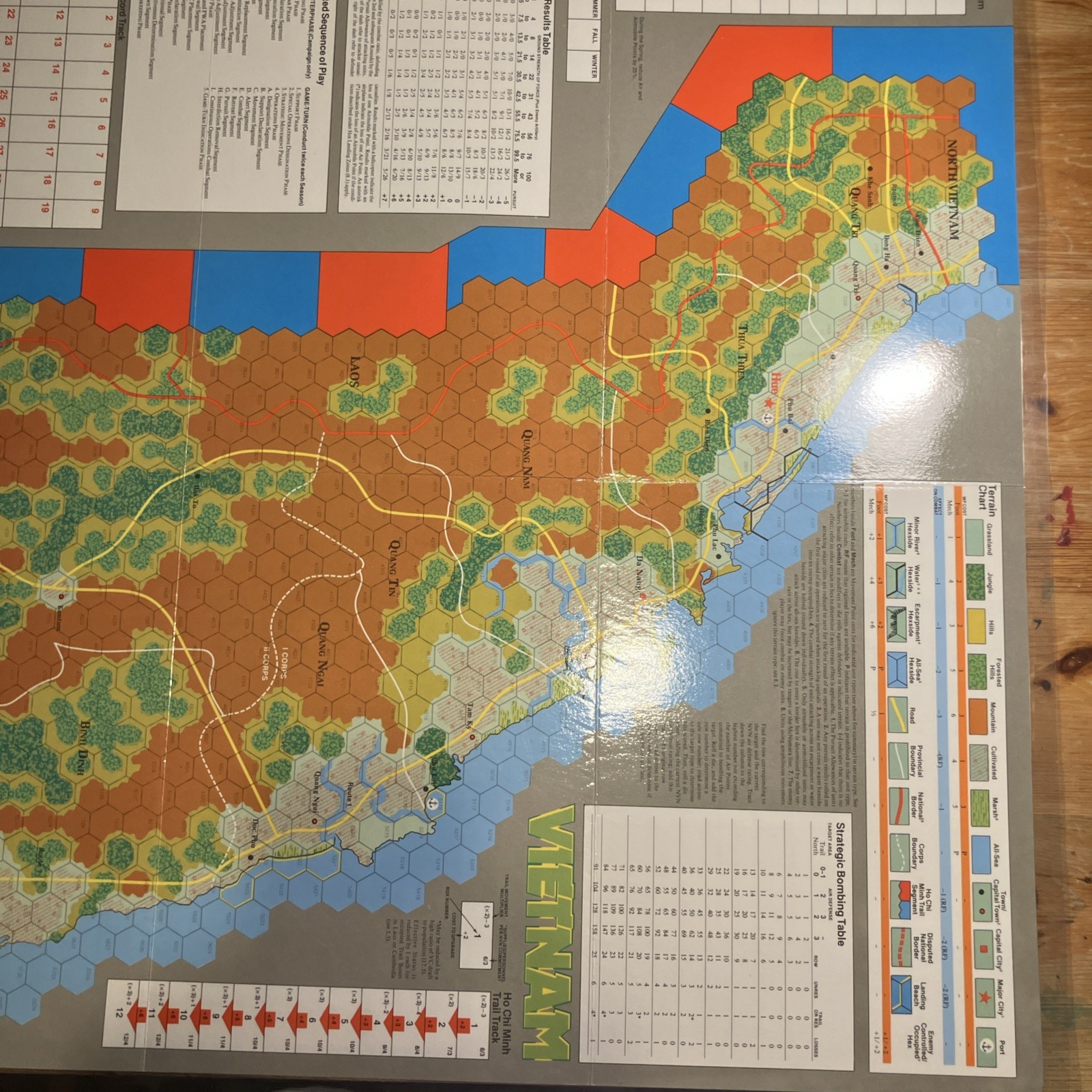 Nick Carp: Vietnam 1965-1975 War Game – 1984 Victory Games Inc. Used