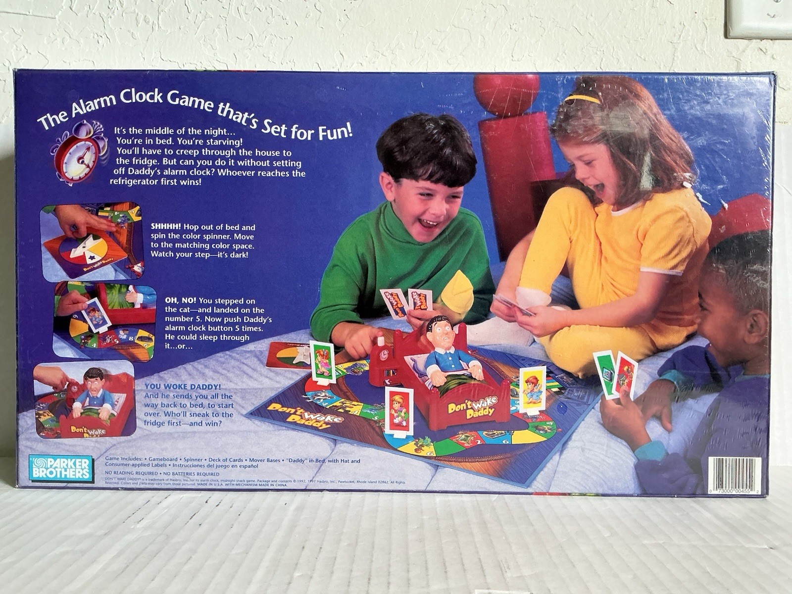Don’t Wake Daddy Board Game Parker Brothers Hasbro 1997 NEW NOS