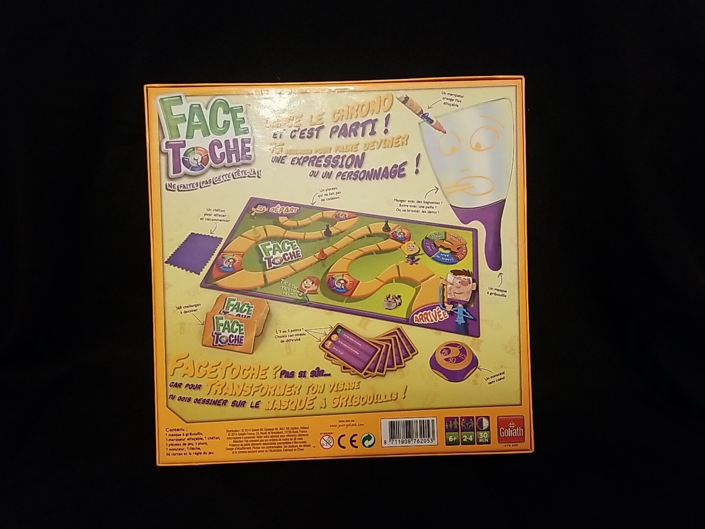 French boardgame Face Toche – Goliath Games- new sealed France Gift