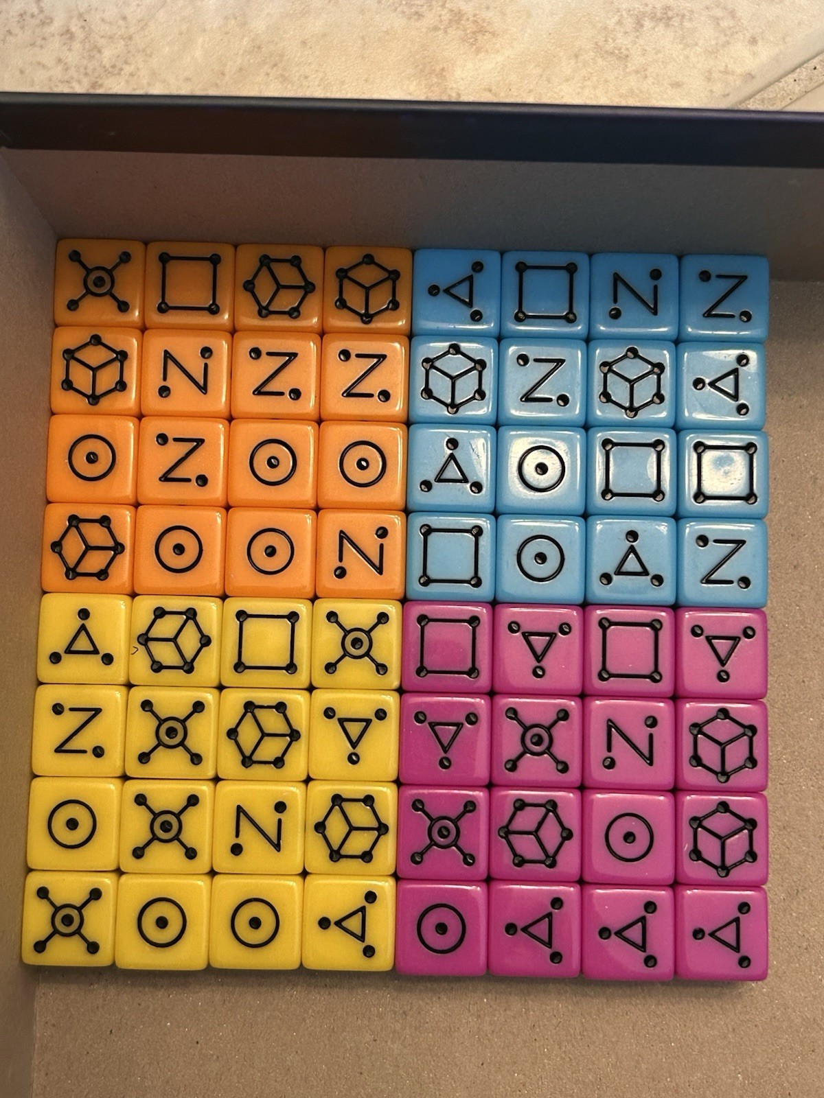 Tesseract | Cooperative Dice Manipulation Game | Board Game | Smirk & Dagger CIB