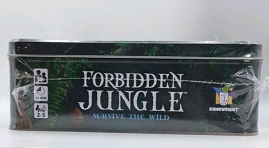 New Forbidden Jungle Cooperative Adventure Game for 2 to 5 Players Age 10 Plus