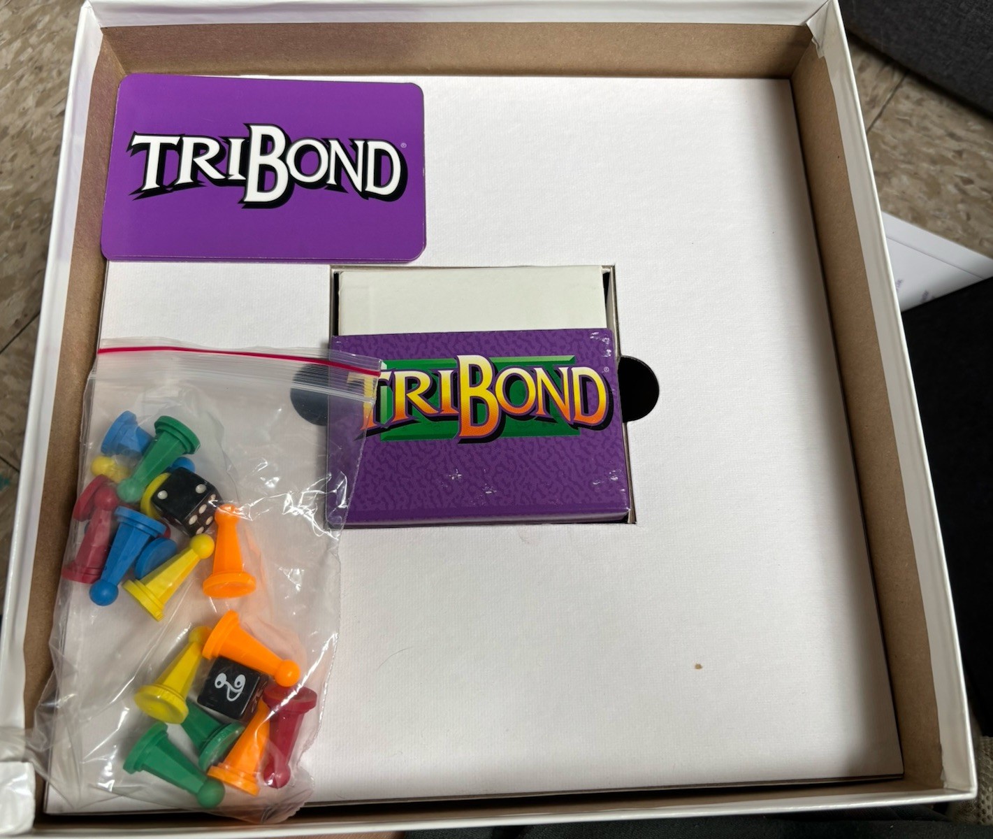 Patch Products TriBond Strategy Board Game Complete Ages 12+ 3 Players