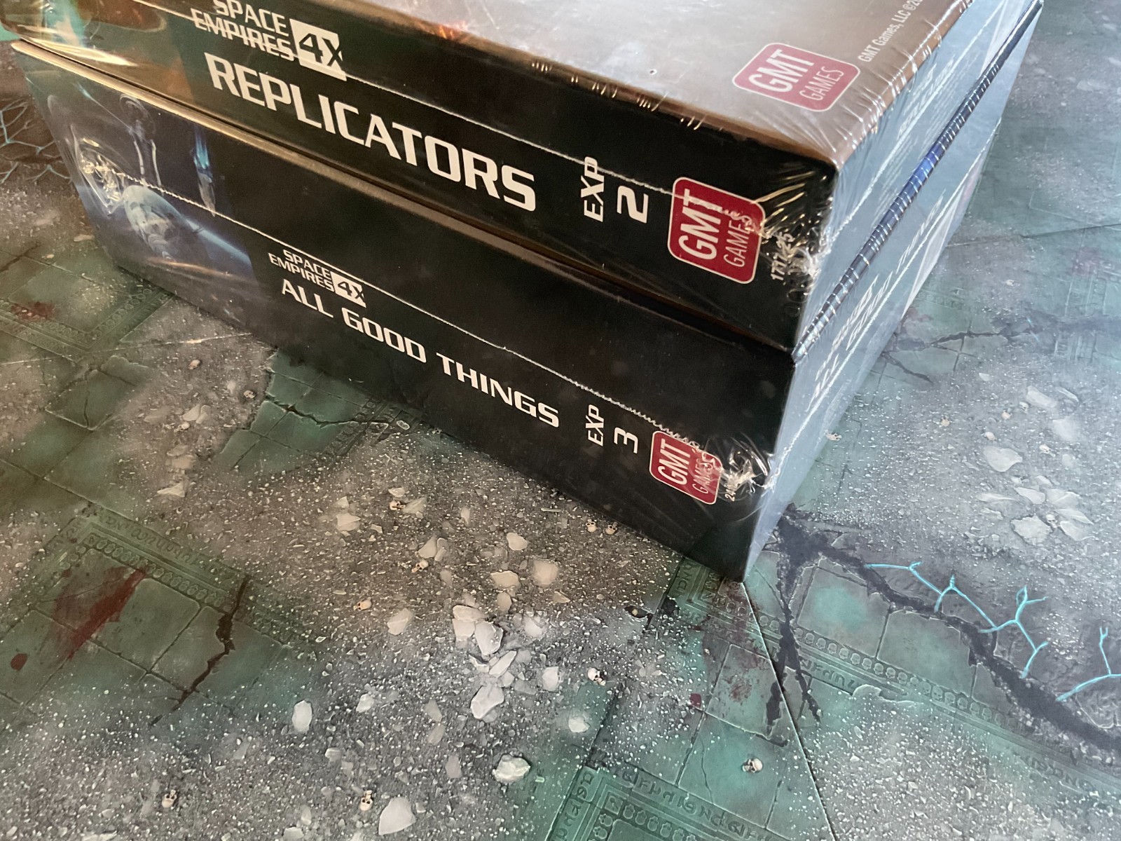 GMT Games SPACE EMPIRES 4X lot All Good Things, REPLICATORS Expansion new sealed